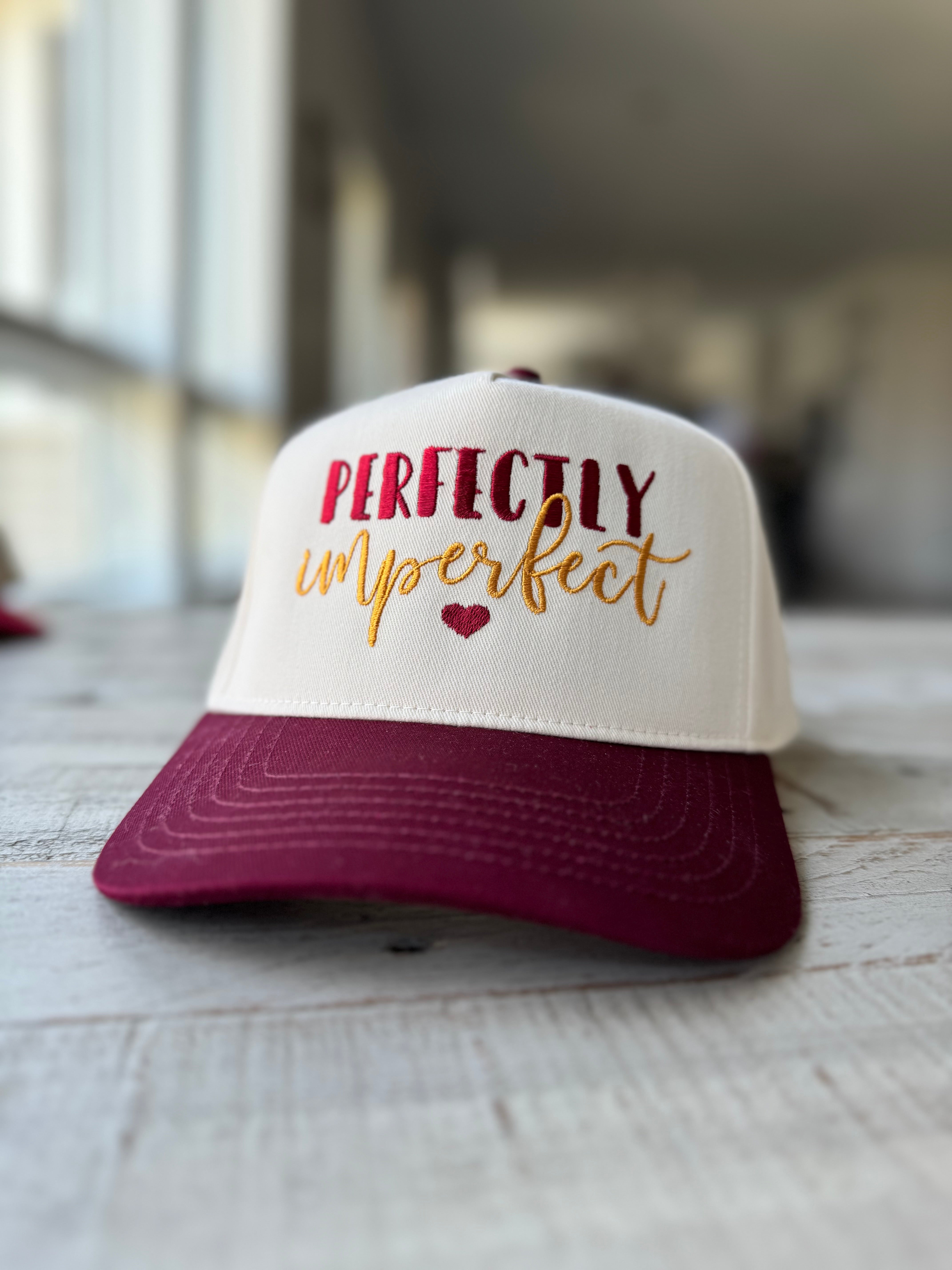 Perfectly Imperfect trucker hat