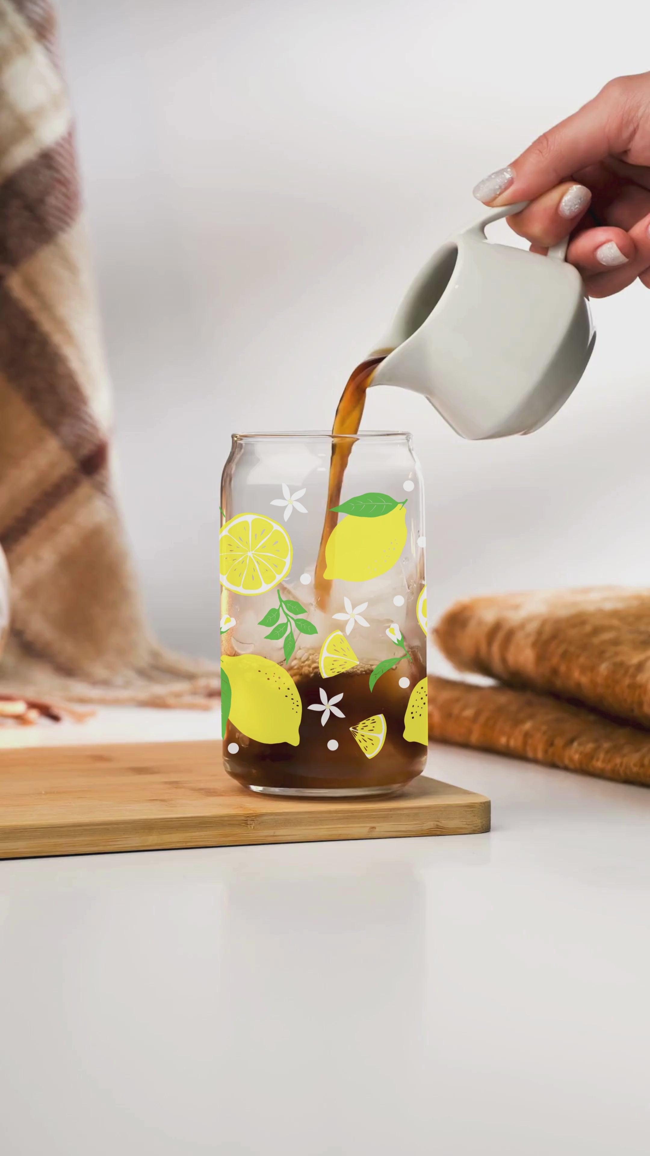 Lemonade Glass Cup