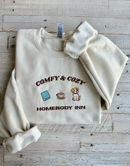 Comfy & Cozy Homebody Inn Dog Crewneck