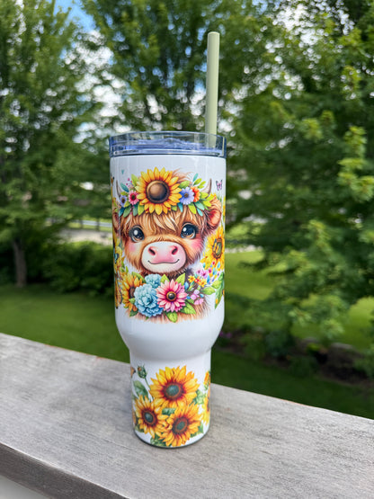 Sunflower Cow