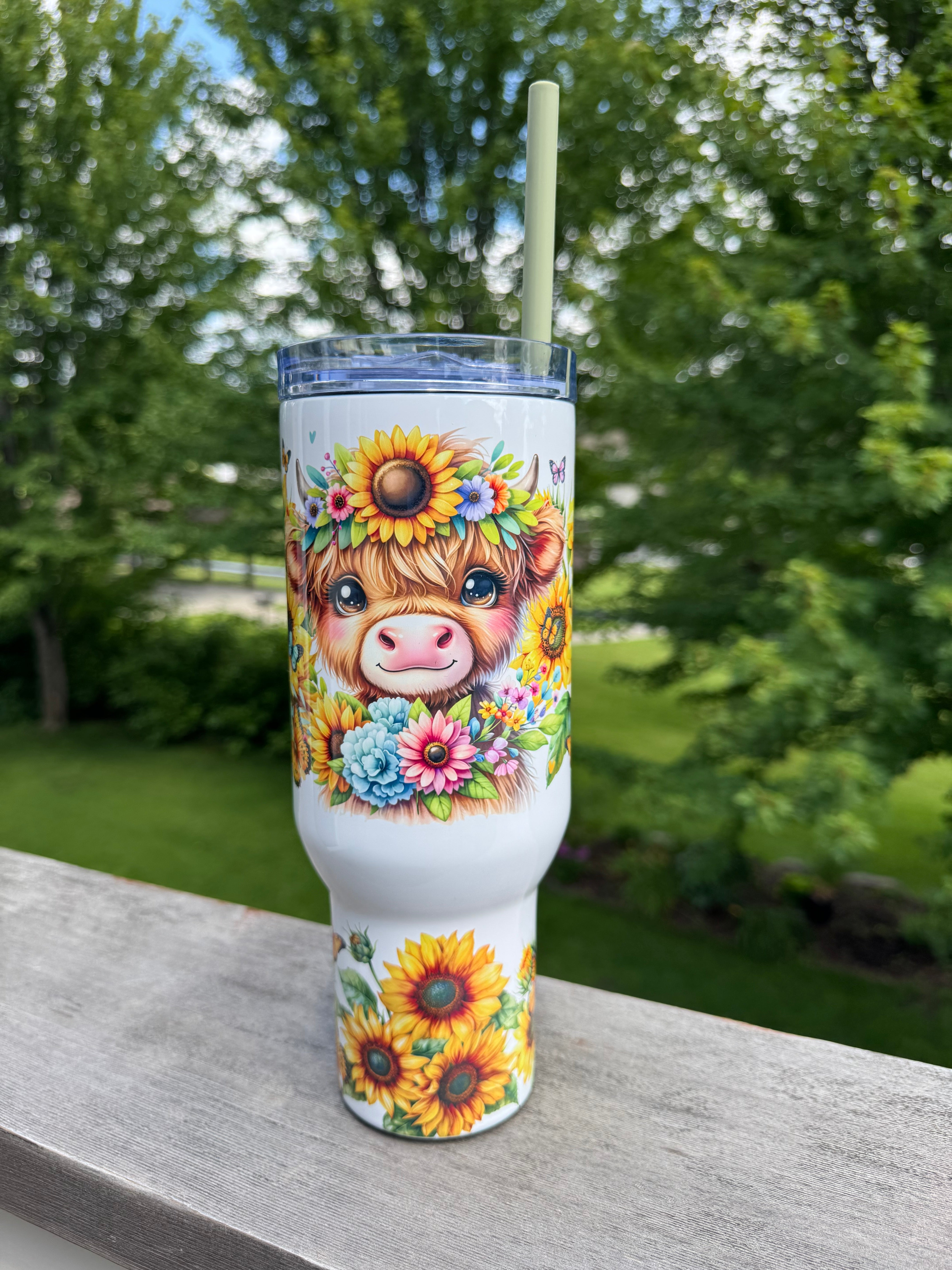 Sunflower Cow